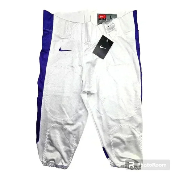 Nike Other - Nike Men's Open Field Football Pants Whit/ Purple # 615745/110 NWT Choo…